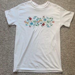 Vintage Style Flower T shirt
